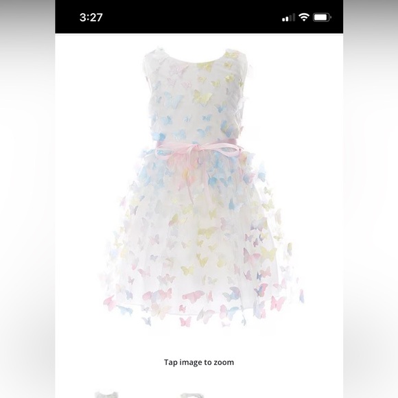 Nordstrom Butterfly Dress Toddler - Picture 2 of 4